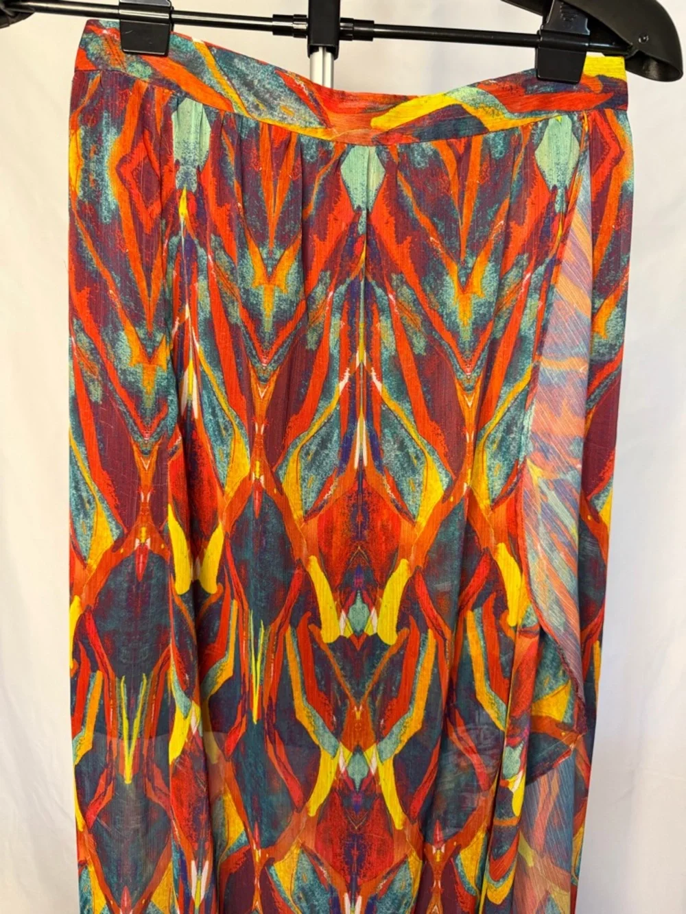 Alice + Olivia Miabella Maxi Skirt Size 6 sheer lightweight euc - Picture 3 of 9